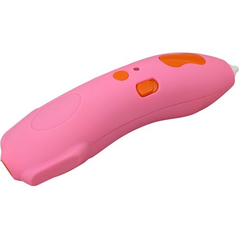 Stylo 3D rechargeable basse température, kit de dessin avec 3 rouleaux de filament rose, pour enfants et débutants (1/5)