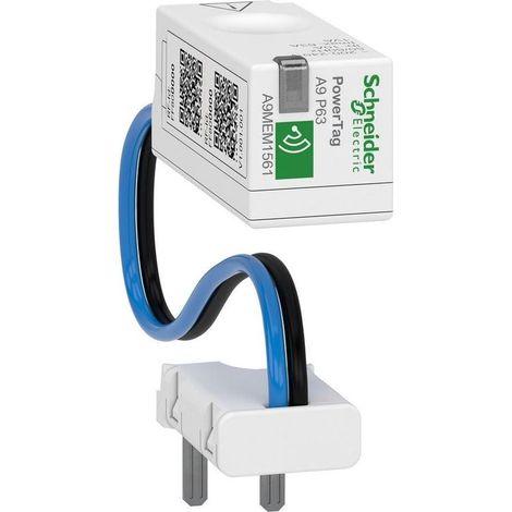 Sensore di misura radiofrequenza PowerTag 1P+N 63A a monte - A9MEM1561