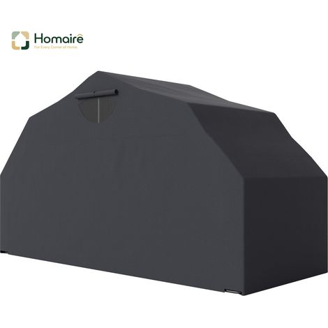 HOMAIRE Abdeckplane motorrad faltbar outdoor wasserdicht winterfest schwarz