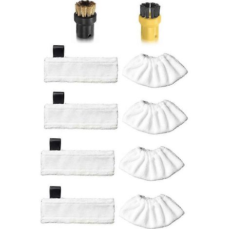 Dampfbürstenkopf für Kärcher SC2, SC3, SC4, SC5 und SC7 Handdampfsauger – Ersatzteile: waschbares Pad (1/5)