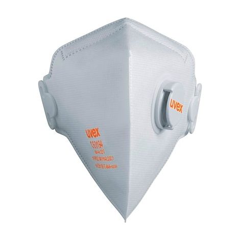 Masque pliable jetable Uvex Silv-Air C 3210 FFP2, avec soupape - Lot de 15 (1/3)