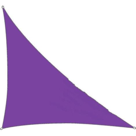 Rechtwinkliger Außen-Sonnenschutz - 3x3x4,3m, Violett