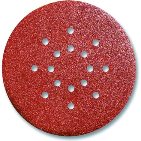 Sait DISCO ABRASIVO AUTOAGGRAPPANTE PER LEVIGATRICI MURO Ø mm. 225 - 16 fori grana 180 - 25 pezzi