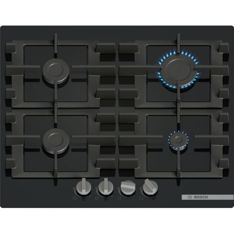 Bosch Serie 4 PNP6B6K40 Gas-Kochfeld schwarz 60 cm