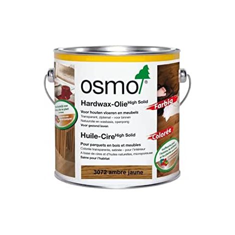 HUILE CIRE COLORÉE AMBRE OSMO 3072 0,75L