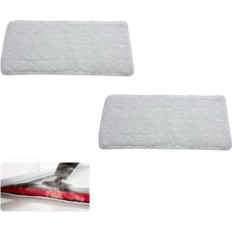 2er-Pack Dampfmopps für Vileda Steam XXL Dampfreiniger - Mikrofasertuch - Wiederverwendbare Ersatzpackung (45 x 18 cm)