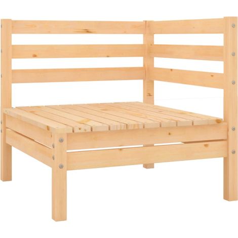 Maison Exclusive - Set Salotto da Giardino 4 pz in Legno Massello di Pino
