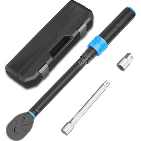 LLAVE DINAMOMETRICA 1/4" TORQUE: 2 - 25 Nm con certificado de calibración, ALUMINIO