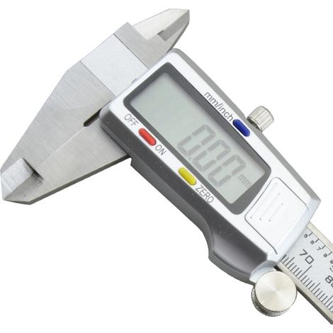 Pied à Coulisse numérique, Pied À Coulisse Électronique Numérique en Métal De 150 Mm,en Acier Inoxydable, Pied À Coulisse, Micromètre, Outil De Mesure, Règle Numérique