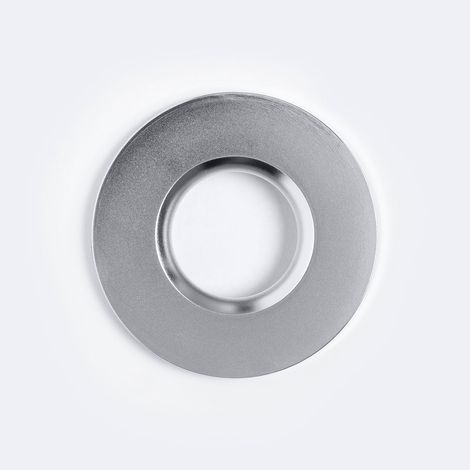 Collerette pour Downlight LED Rond 4CCT Sélectionnable Dimmable IP65 Argenté (1/3)