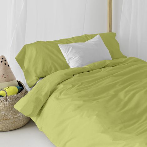 Ensemble nordique Basic 2 pièces 180x220 cm (Lit 105) Vert (1/4)