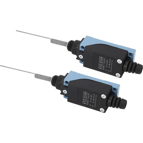 2 interrupteurs de fin de course momentanés à ressort flexible pour fraiseuse CNC et imprimante 3D 250 V/380 V (1/5)