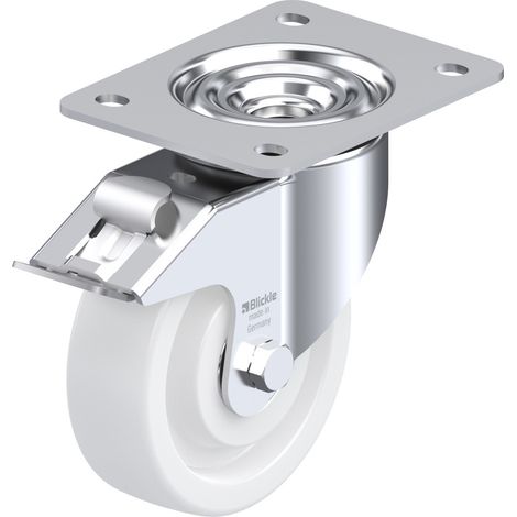 Blickle 412841 LK-SPO 125K-3-FI Lenkrolle mit Feststeller Rad-Durchmesser: 125 mm Tragfähigkeit (max