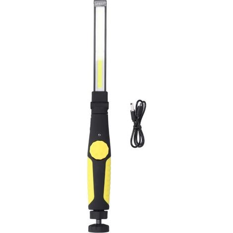 VINGVO Lampe de travail à LED COB ÉPI LED lumière de travail Rechargeable entretien magnétique éclairage poignée jaune-Ywey (1/5)