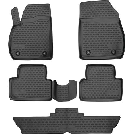 Tapis en caoutchouc XTR pour Opel Zafira Tourer (C), 7 places 10/2011-2019
