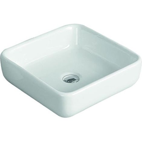 LAVABO D'APPOGGIO MOD. LA66 CM 40 X 40 Bianco