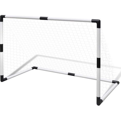 Maison Exclusive - 2-tlg. Mini-Fußballtor-Set für Kinder 91,5x48x (1/5)