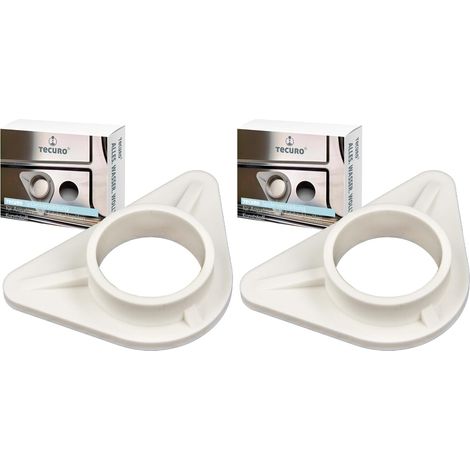 Verstärkung für Spülbecken aus Kunststoff – 2er-Pack – Robust, weiß – Armaturenhalterung – Für dünne Edelstahlspülen – 9 x 5,75 x 1,75 cm (1/4)