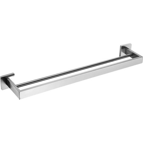 Handtuchstangen, langlebiger Edelstahl, einfache Installation, Bürstetes Nickel-40cm (1/2)