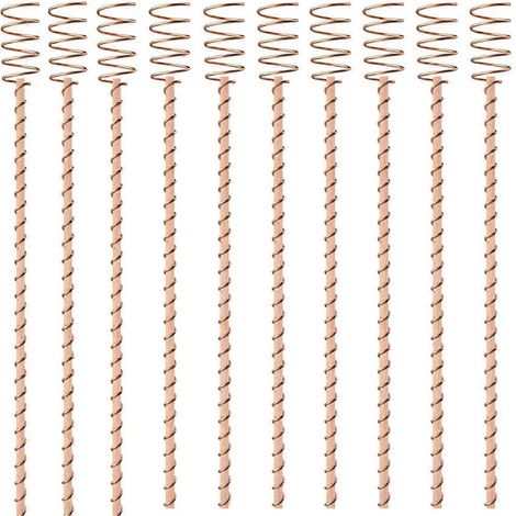 Bobine de fil de cuivre pour support électrique de plantes et d'horticulture - 348,7 g (1/5)