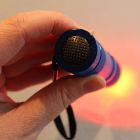 Détecteur de veines à lumière rouge, lampe infrarouge portable pour vaisseaux sanguins, lampe de luminothérapie portable à lumière rouge, détecteur de veines à LED. (1/5)
