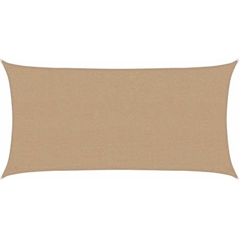 Maison Exclusive - Sonnensegel 160 g/m² Taupe 2x3,5 m HDPE