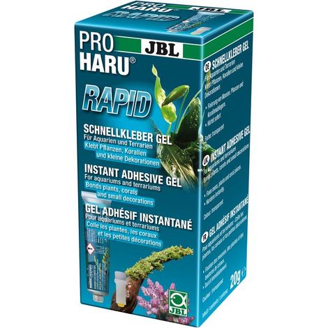 JBL ProHaru Rapid 20g Schnellkleber Gel für Aquarien und Terrarien
