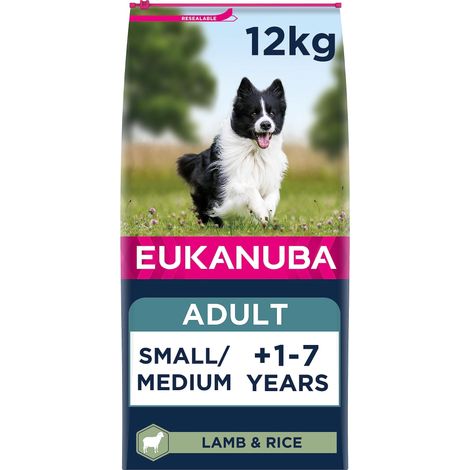 Eukanuba Dog Adult Lamb & Rice Small & Medium Breed - 12kg - 579737 (1/5)