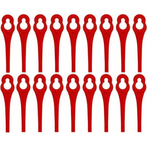 100 pièces lames de rechange compatibles avec coupe bordure IKRA IART 2520, lames en nylon pour IAT 20-1M (1/5)