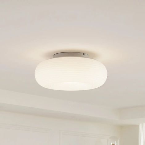 [NEUWERTIG] B-Ware Lucande Deckenleuchte Bolti Smart Lampe Led Tuya Fernbedienung Weiß Rgbw Cct