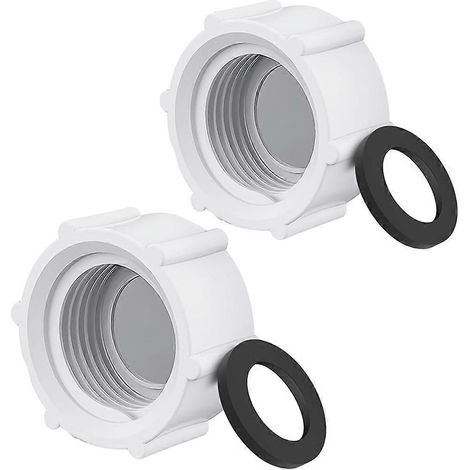 Set mit 2 Teilen 11456, Ersatzteile für die Abdeckung des Poolablaufventils für Sandfilterpumpen, Poolpumpenabdeckung (1/5)