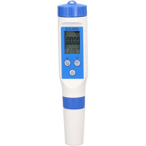 Multifunctional water quality meter with backlight – pH, TDS, EC, salinity, temperature – No batteries or powder test kits required (1/5)