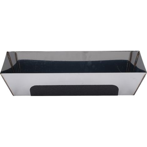Bac à joint plâtre 30,5 cm inox antidérapant électro-trempé imperméable bac outil placo (1/5)