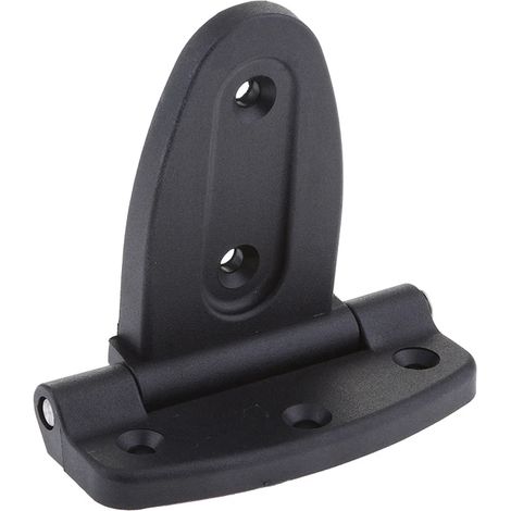 Charnière en plastique antirouille en forme de T pour abri de jardin, porte de grange ou portail léger (B03E) (1/5)