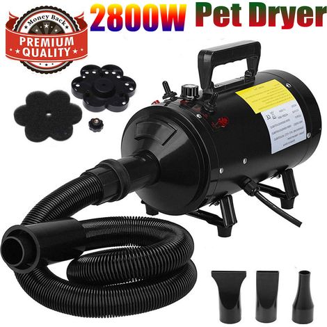 Stufenlos einstellbare Geschwindigkeit Power Air Dryer Blaster Schneefräse 4 in1