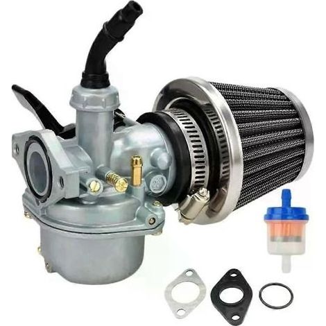 Carburateur PZ19 et filtre à air de 35 mm, compatible avec les moteurs de 50 cm³, 70 cm³, 110 cm³ et 125 cm³. (1/5)
