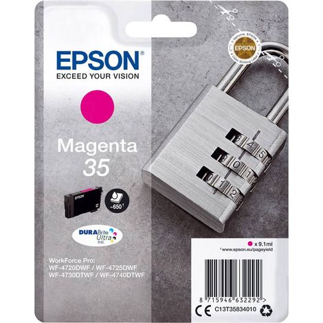 Epson Padlock C13T35834010 cartouche d'encre 1 pièce(s) Original Rendement standard (1/2)