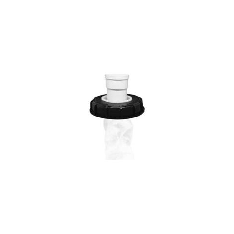 Gerader IBC-Filter mit Deckel, 163 mm Nylon-Regenwasserfilter, waschbar mit Deckel für DN 150 IBC-Regenwassertank