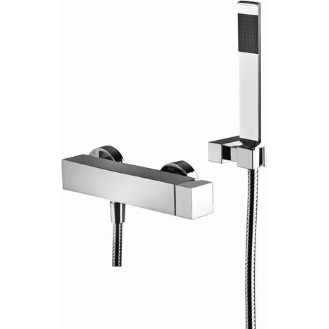 Miscelatore esterno per doccia Paffoni serie Elle EL168DCR Cromato - Ottone (1/3)
