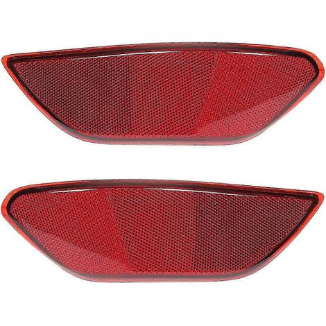 Lot de deux réflecteurs rouges pour pare-chocs arrière (référence 95863110500). Feux arrière/de signalisation de remplacement pour SUV 2011-2014.