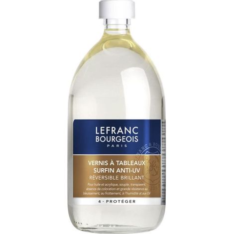 Vernis Brillant Tableau Surfin Anti UV 1L - Le Franc Bourgeois (1/2)