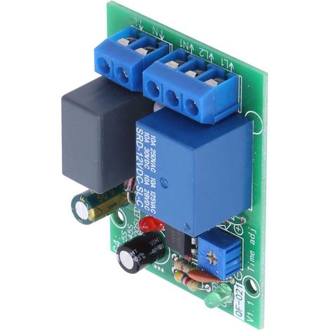 2 modules de relais temporisés, éléments de commande industriels pour circuits monostables (100-240 V) (1/5)