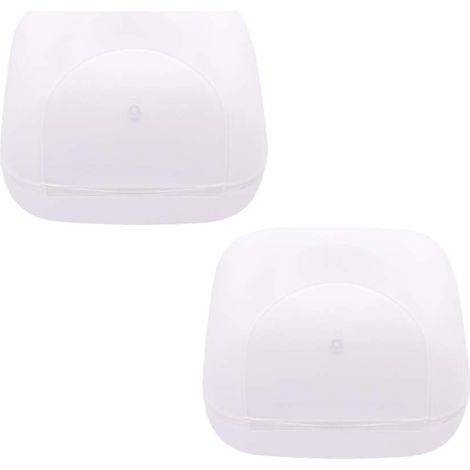 Lot de 2 porte-savons de voyage imperméables faits à la main pour la maison et l'extérieur. (1/4)
