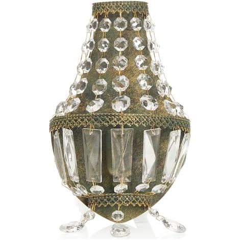 [GEBRAUCHT] B-Ware Kögl Kristall Wandleuchte Cupola Wandleuchte Wandlicht Bilderlampe Flurleuchte E
