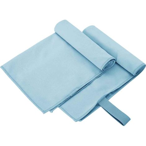 Sporthandtücher 2 pcs Blau 50 x 30 cm Polyester und Polyamid