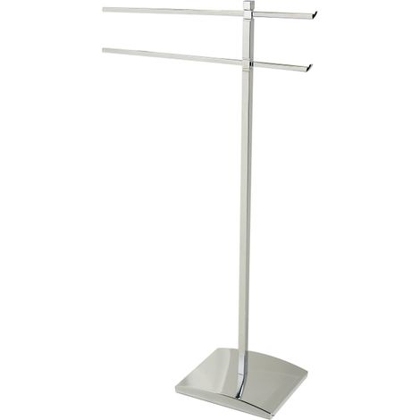 KOH-I-NOOR Akka piantana porta salviette 2 bracci cromato codice prod: 5034KK