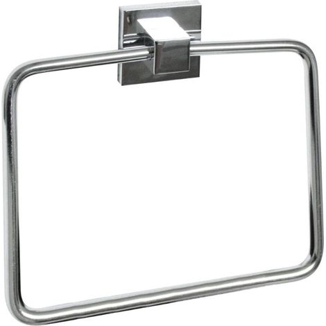Anneau porte serviette mural gris Fackelmann Mare (1/5)