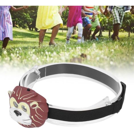 Tierstirnlampe, Kinderstirnlampe, LED-Stirnlampe mit Cartoon-Motiv, Spielzeugstirnlampe für Kinder (1/5)