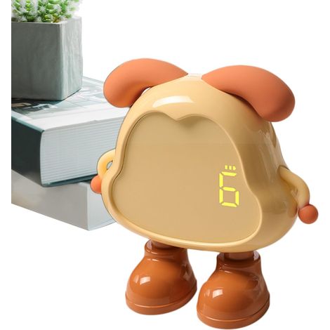Horloge alimentée par Batterie, réveil en Forme de Chien (1/5)