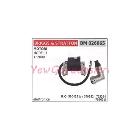 Bobina accensione briggs&stratton 122000 tosaerba tagliaerba rasaerba 026065